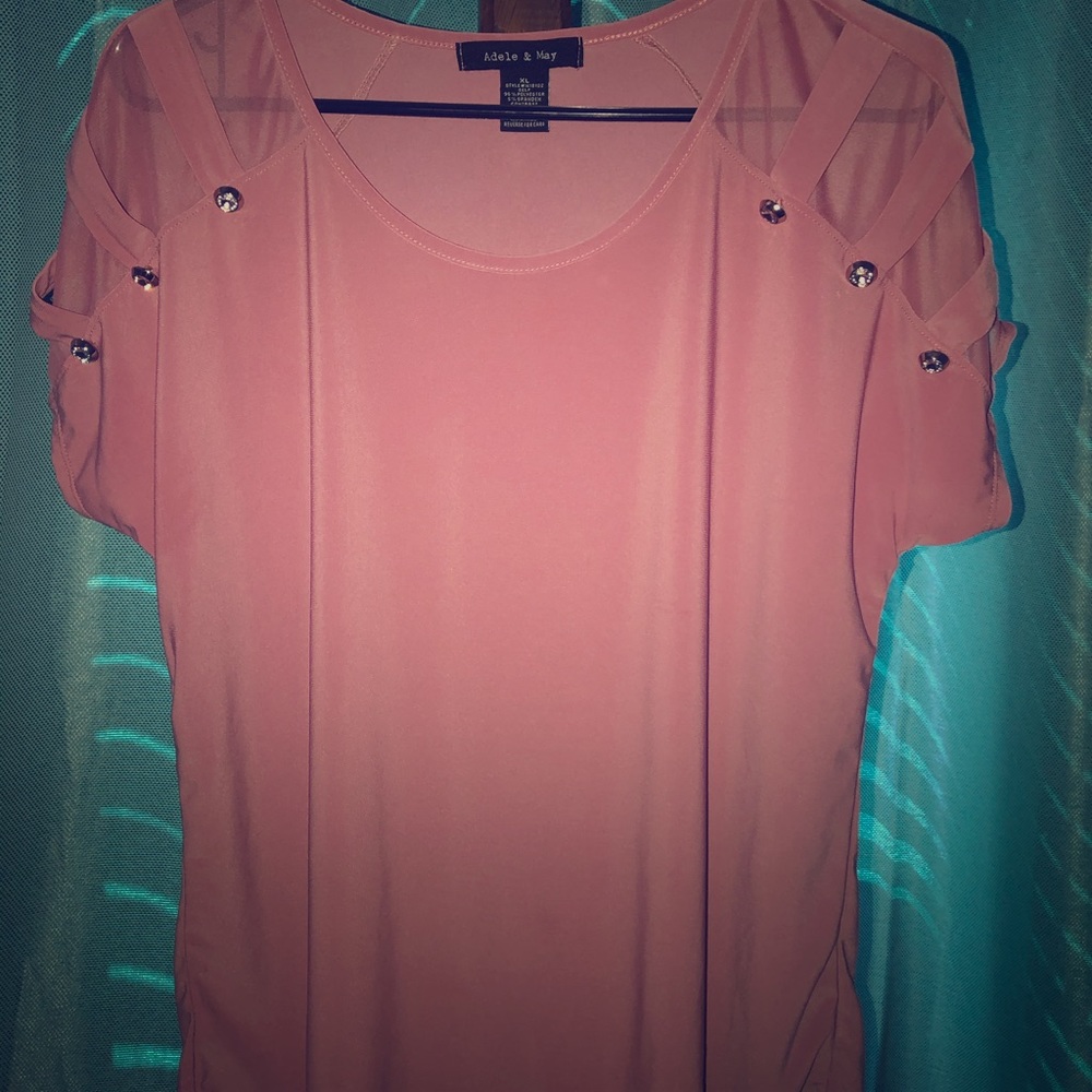Pink blouse